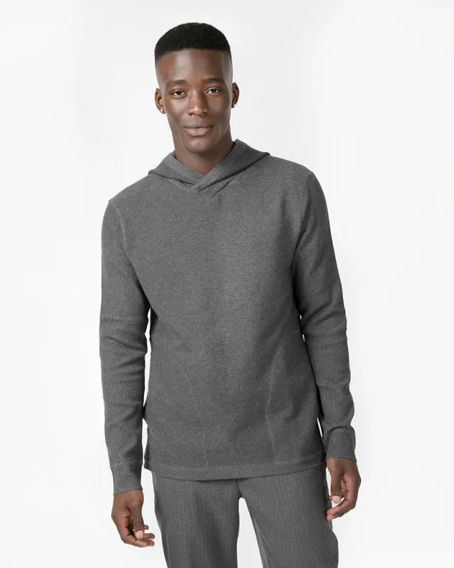 Ottoman Stitch Pullover Hoodie sold by Quinn