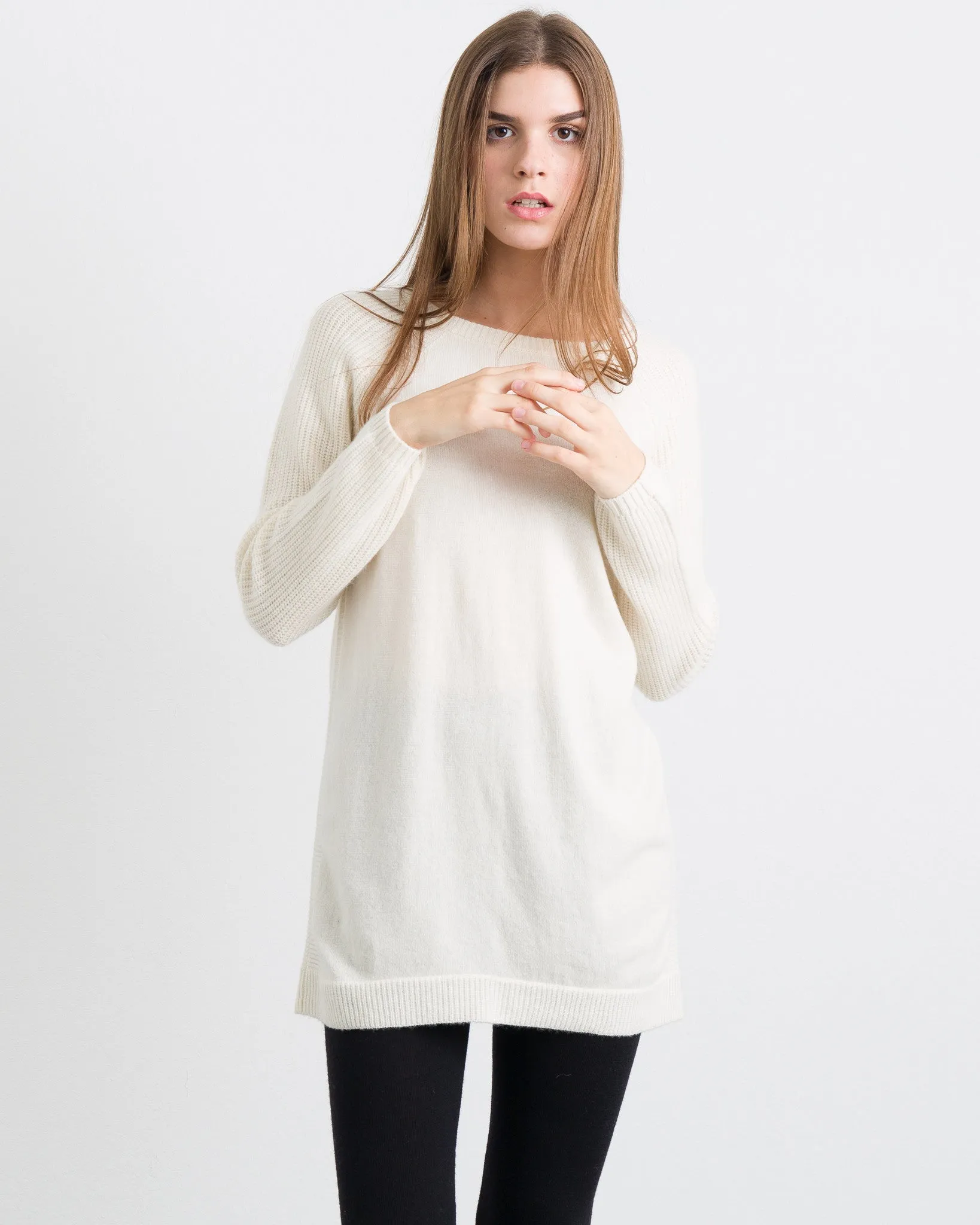 CASHMERE BOAT NECK TUNIC sold by Quinn product image thumbnail 2