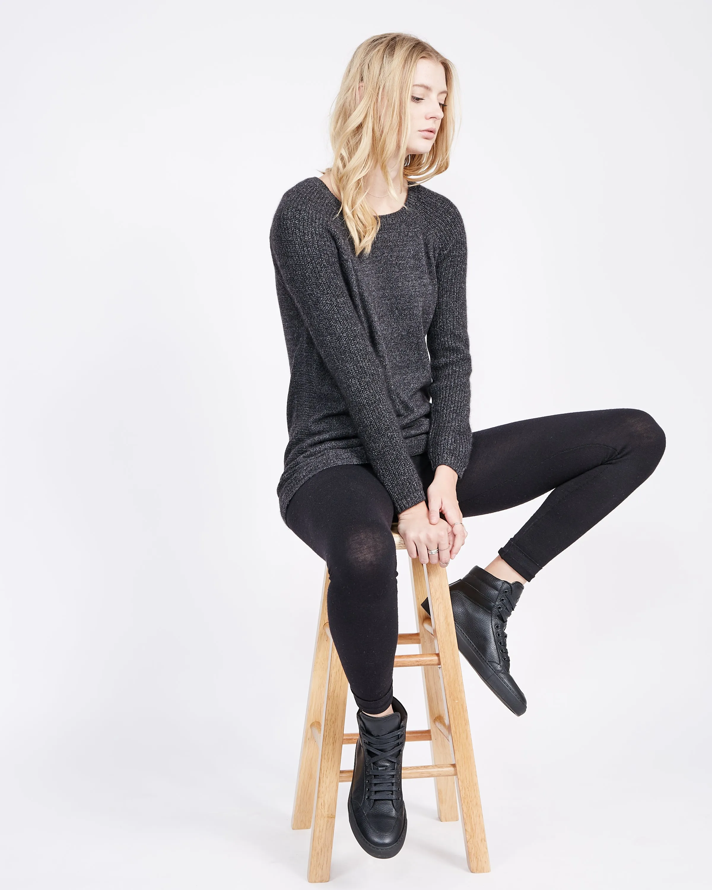 CASHMERE BOAT NECK TUNIC sold by Quinn product image thumbnail 4