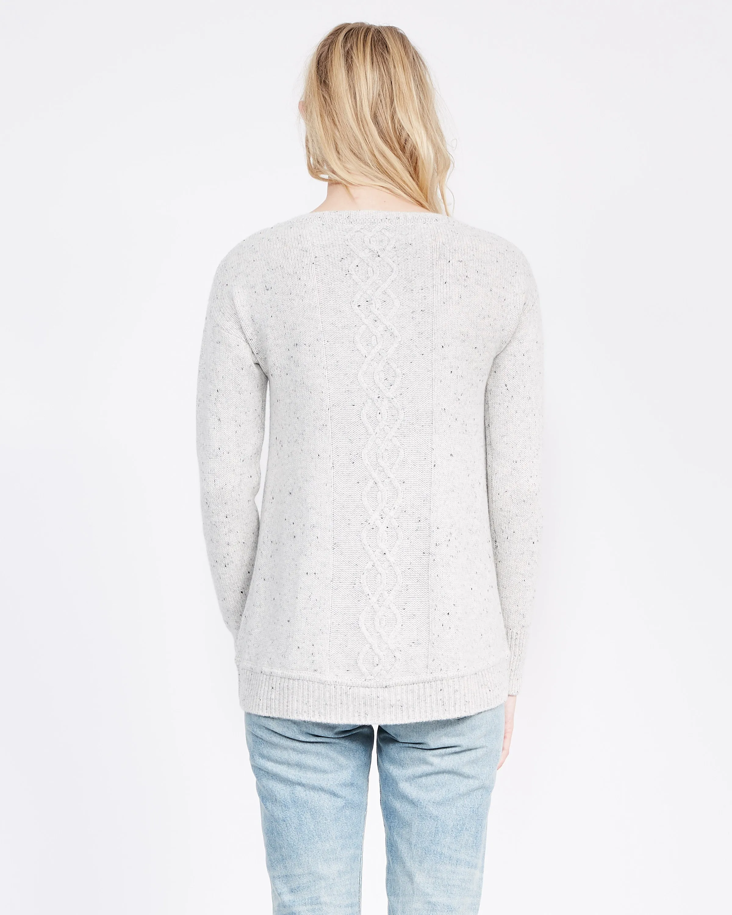 Edana Cashmere Cable Sweater sold by Quinn product image thumbnail 5