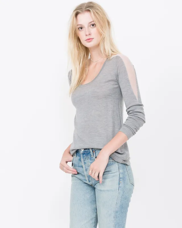 Julie Asymmetrical Sweater sold by Quinn