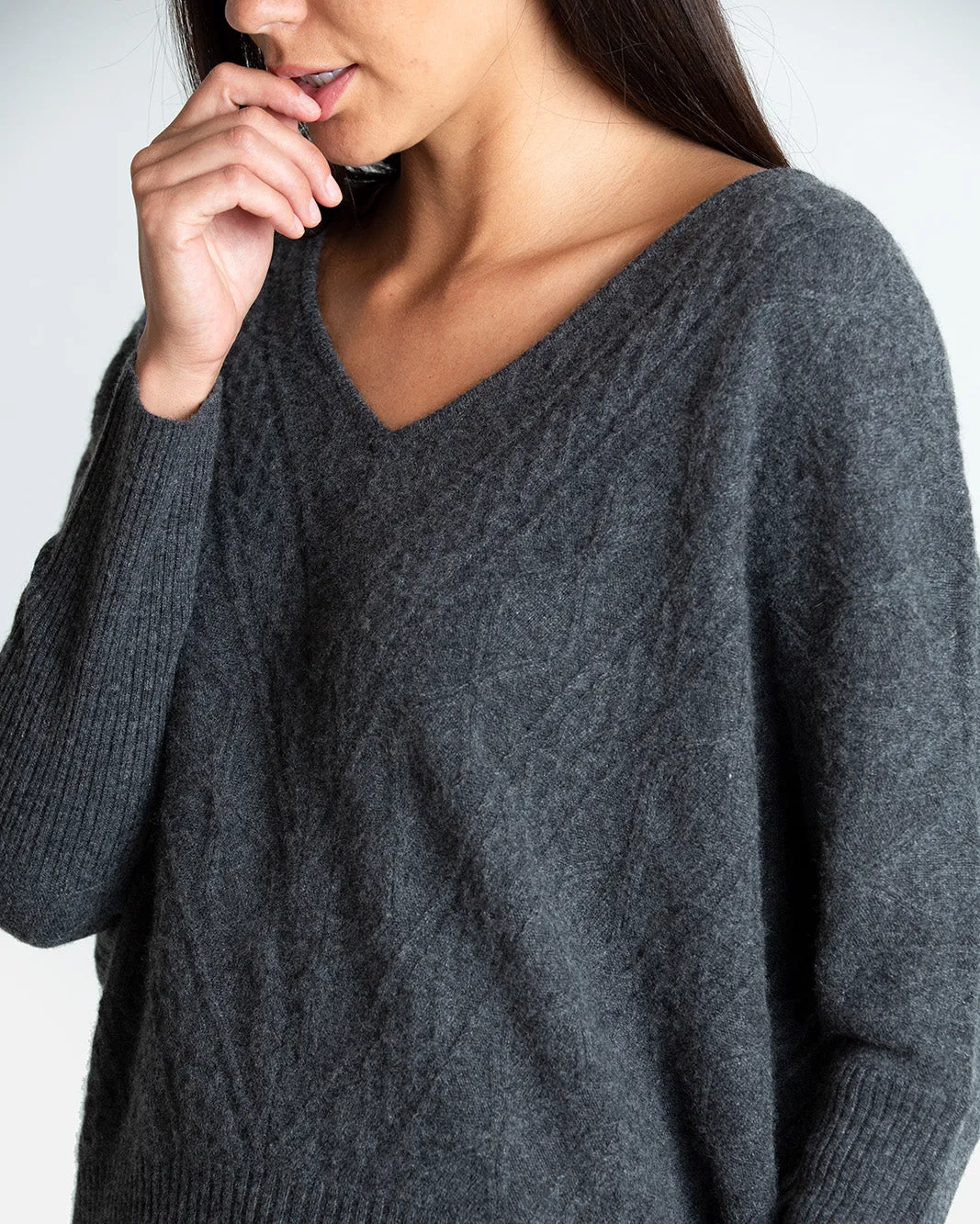 Cashmere Kendall Oversized Sweater sold by Quinn product image thumbnail 2