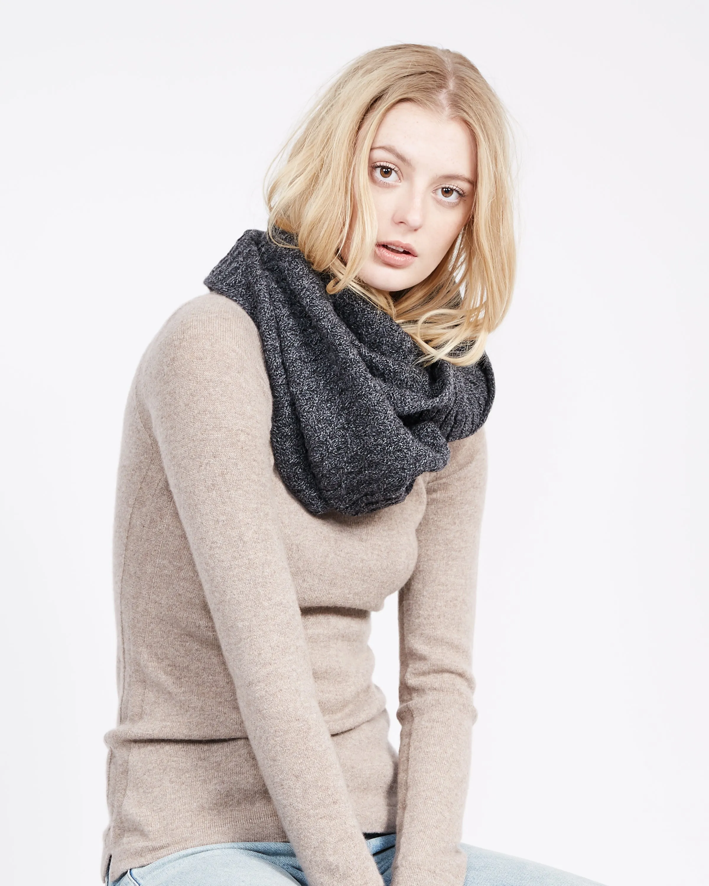 Cashmere Infinity Scarf sold by Quinn