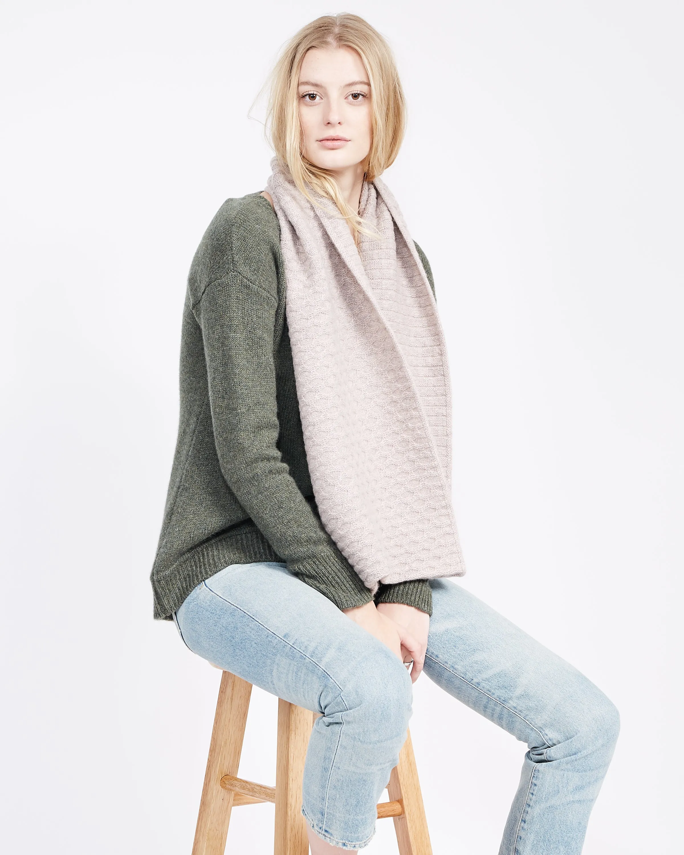 Cashmere Infinity Scarf sold by Quinn product image thumbnail 4