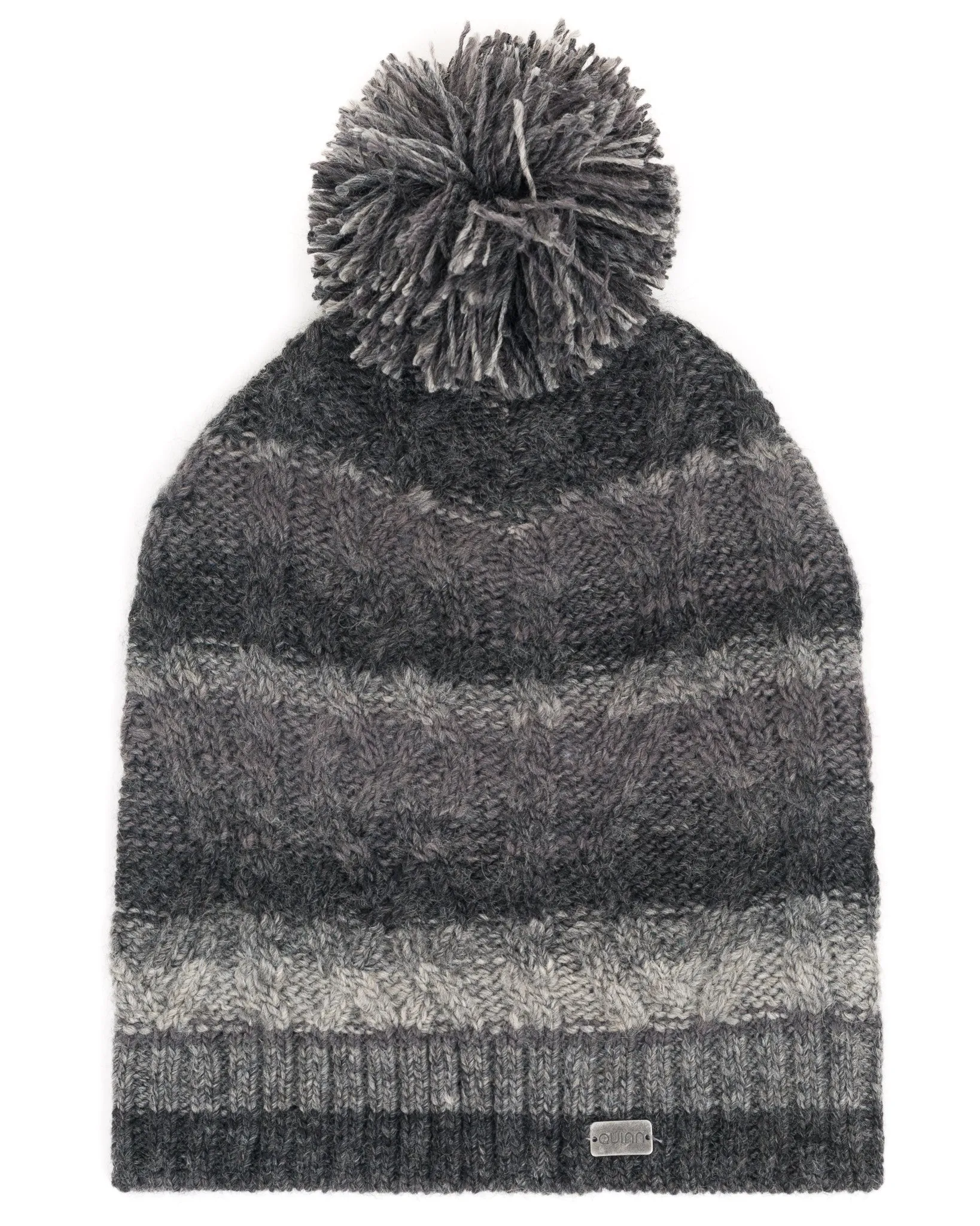 Ombre Pom Pom Hat sold by Quinn product image thumbnail 3