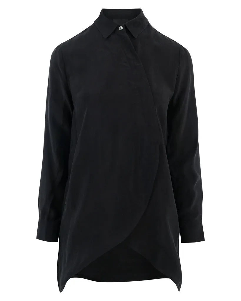 Asymetrical Paneled Button Up sold by Quinn product image thumbnail 2