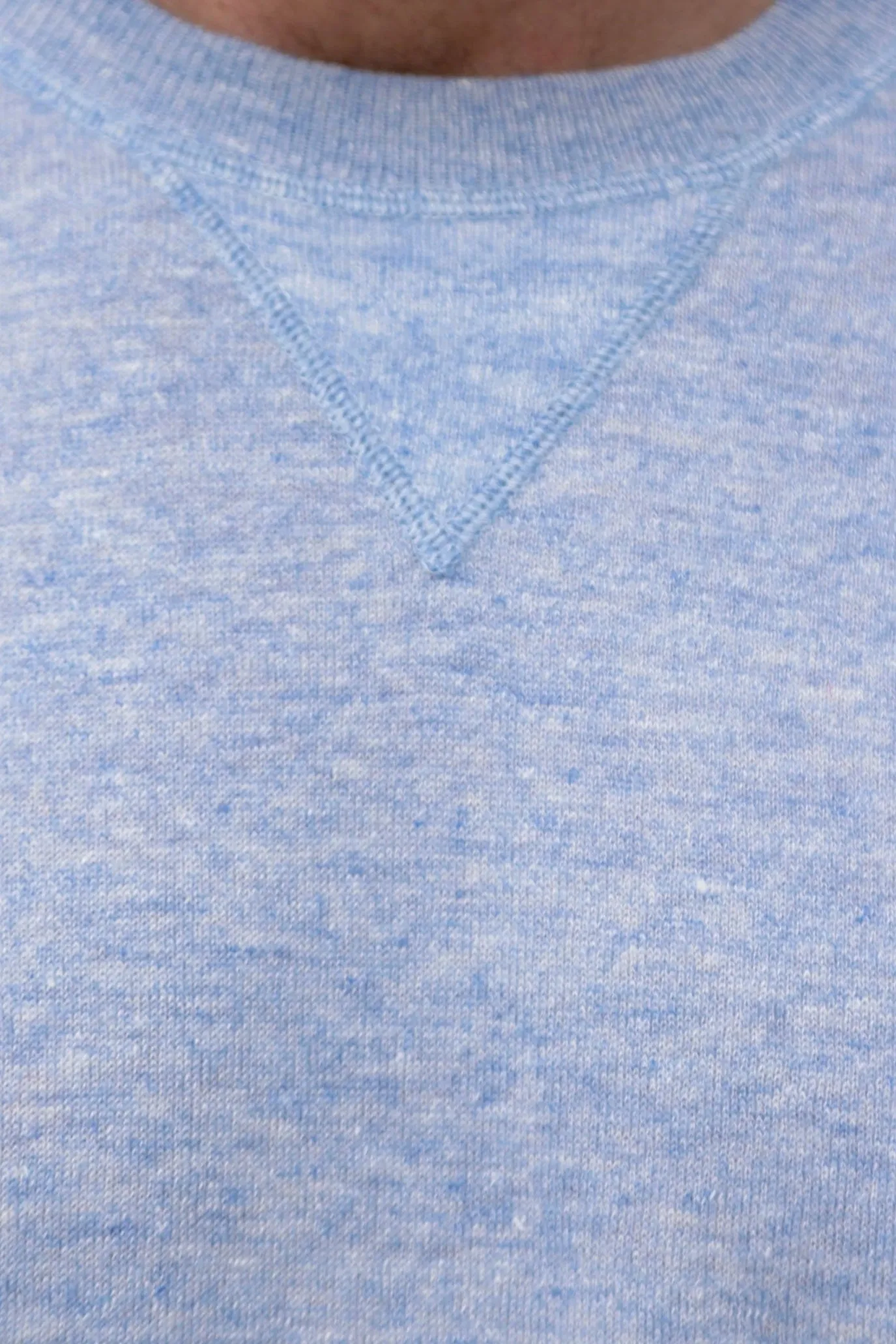 Cashmere & Linen Classic Crew Neck Sweatshirt sold by Quinn product image thumbnail 3