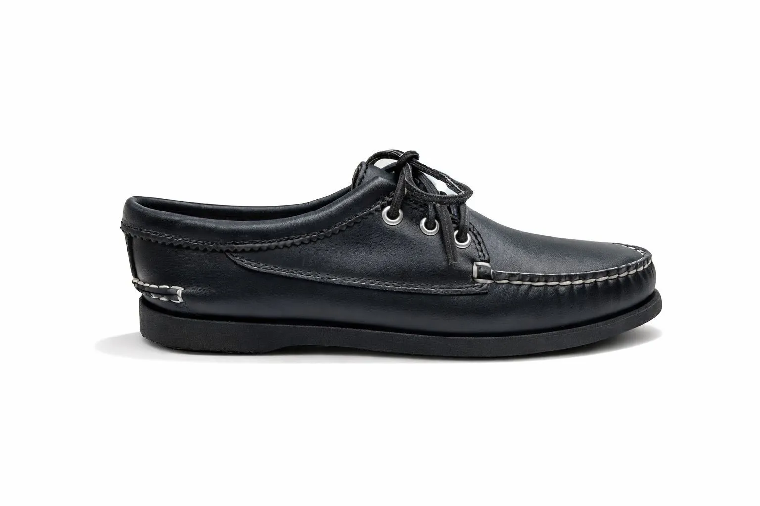 Women's Blucher Shoe: Black sold by Quoddy