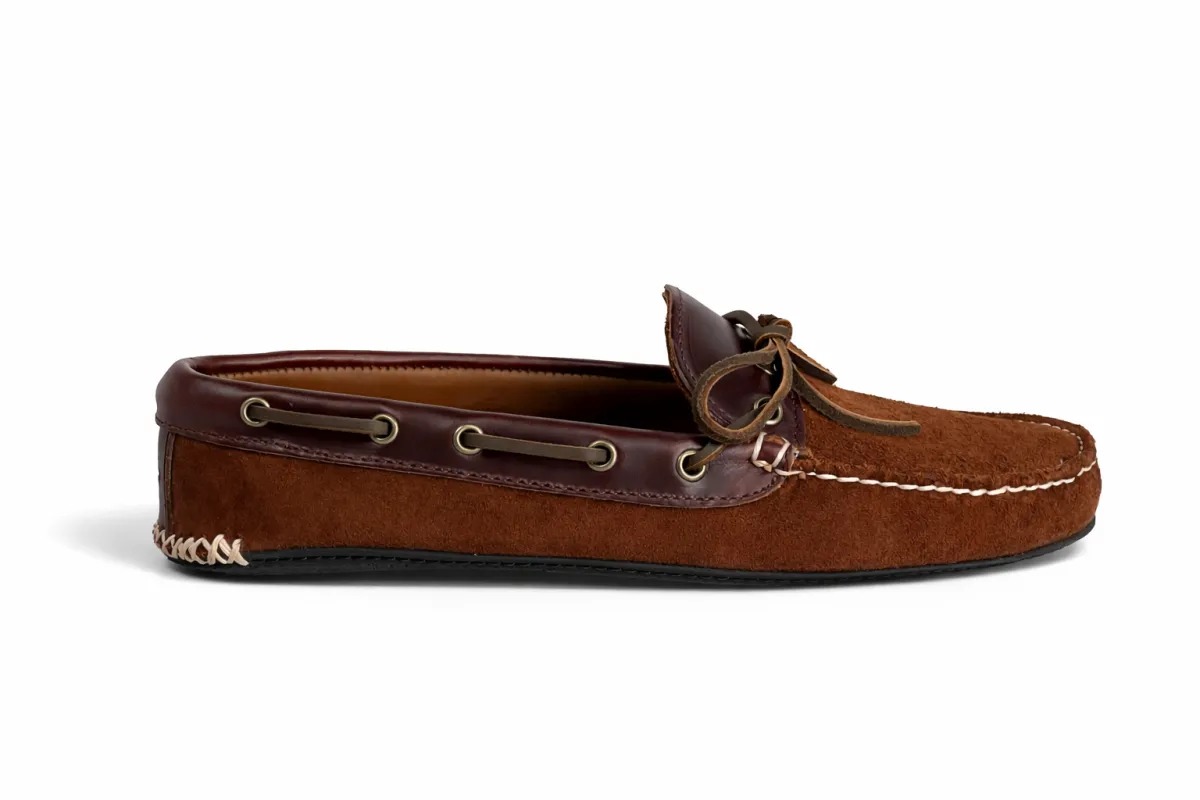 In Stock Men's Coolside: Daschund Suede made by Quoddy