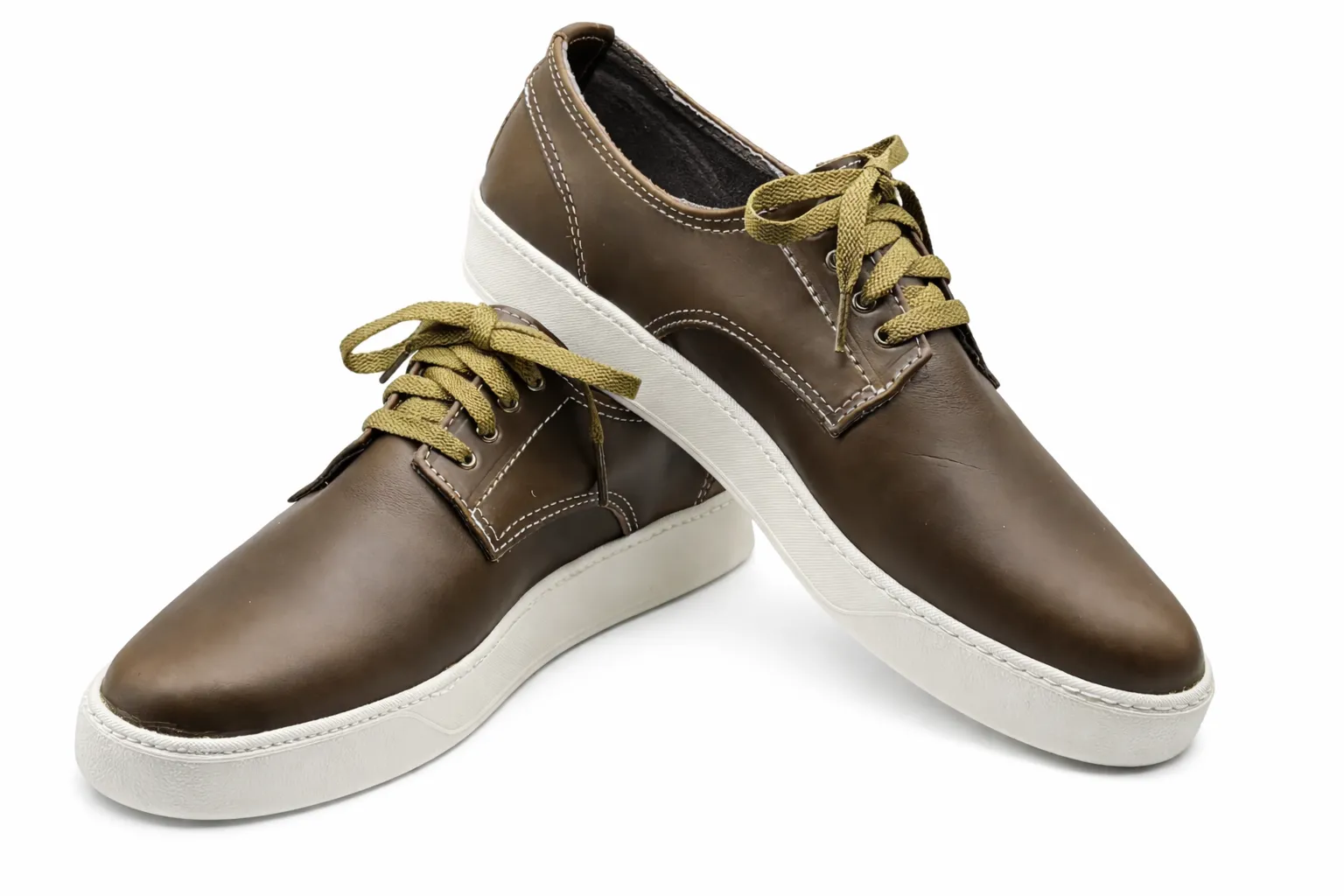 LE Men's Danny Lace - Horween Dark Olive sold by Quoddy product image thumbnail 5
