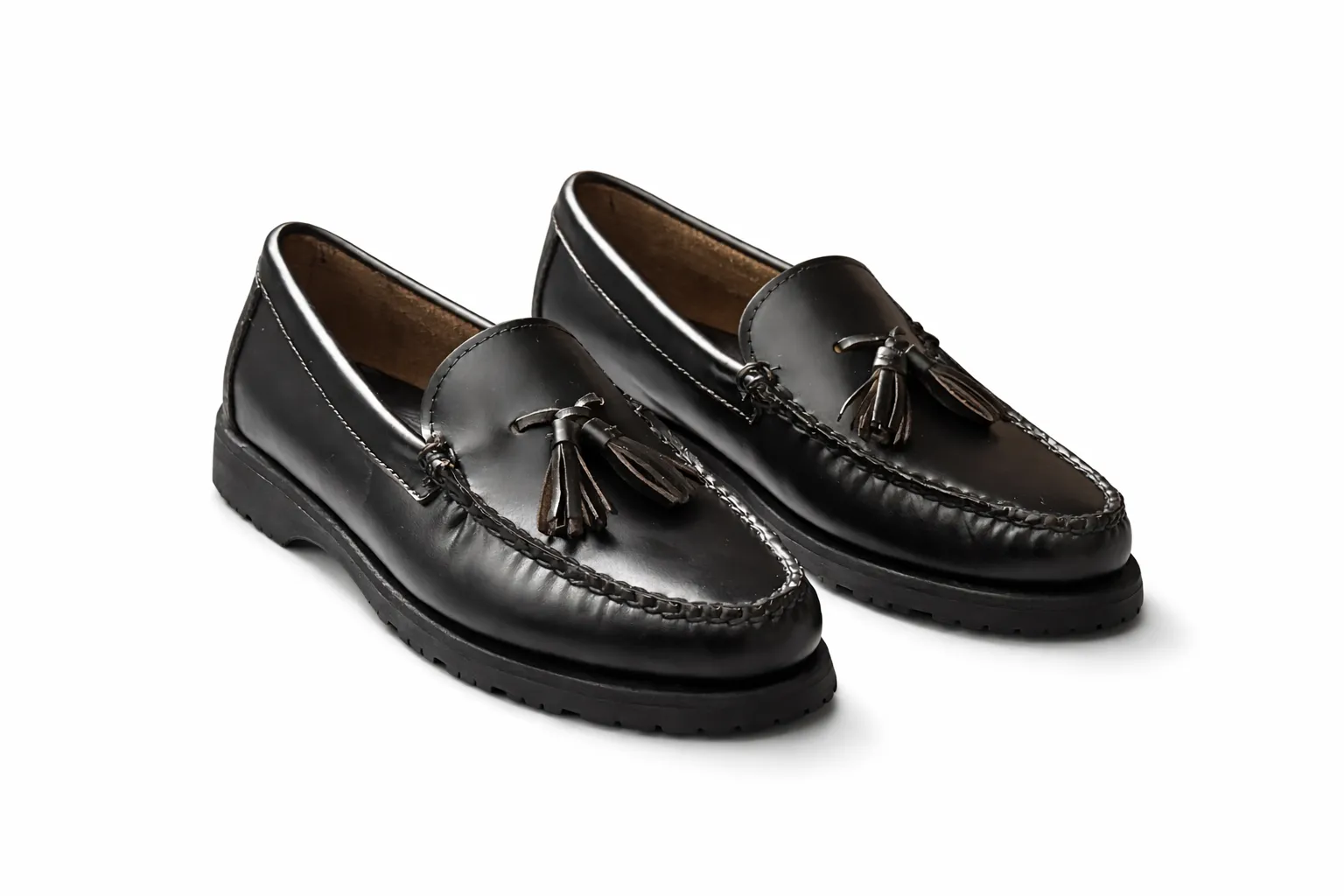 In Stock Women's Windham Tassel Slip On: Black sold by Quoddy product image thumbnail 2