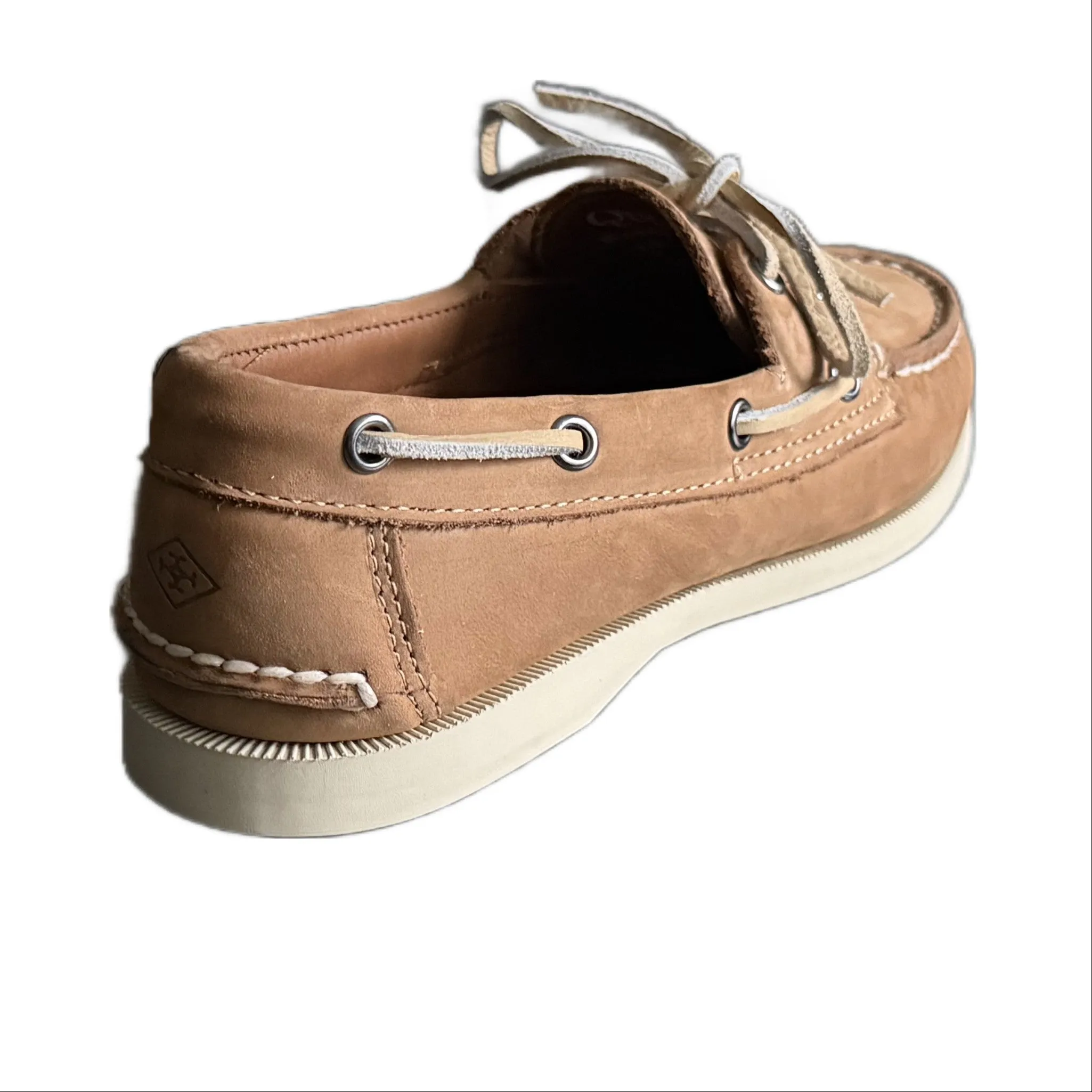 In Stock Women's Calais Boat Shoe: Tan sold by Quoddy product image thumbnail 3