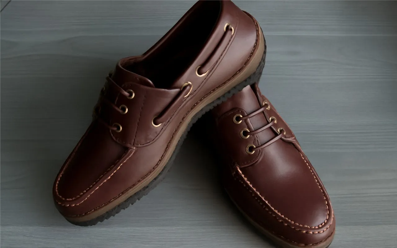 LE Men's Quoddy Head Boat Shoe: All Terrain Brown sold by Quoddy product image thumbnail 5