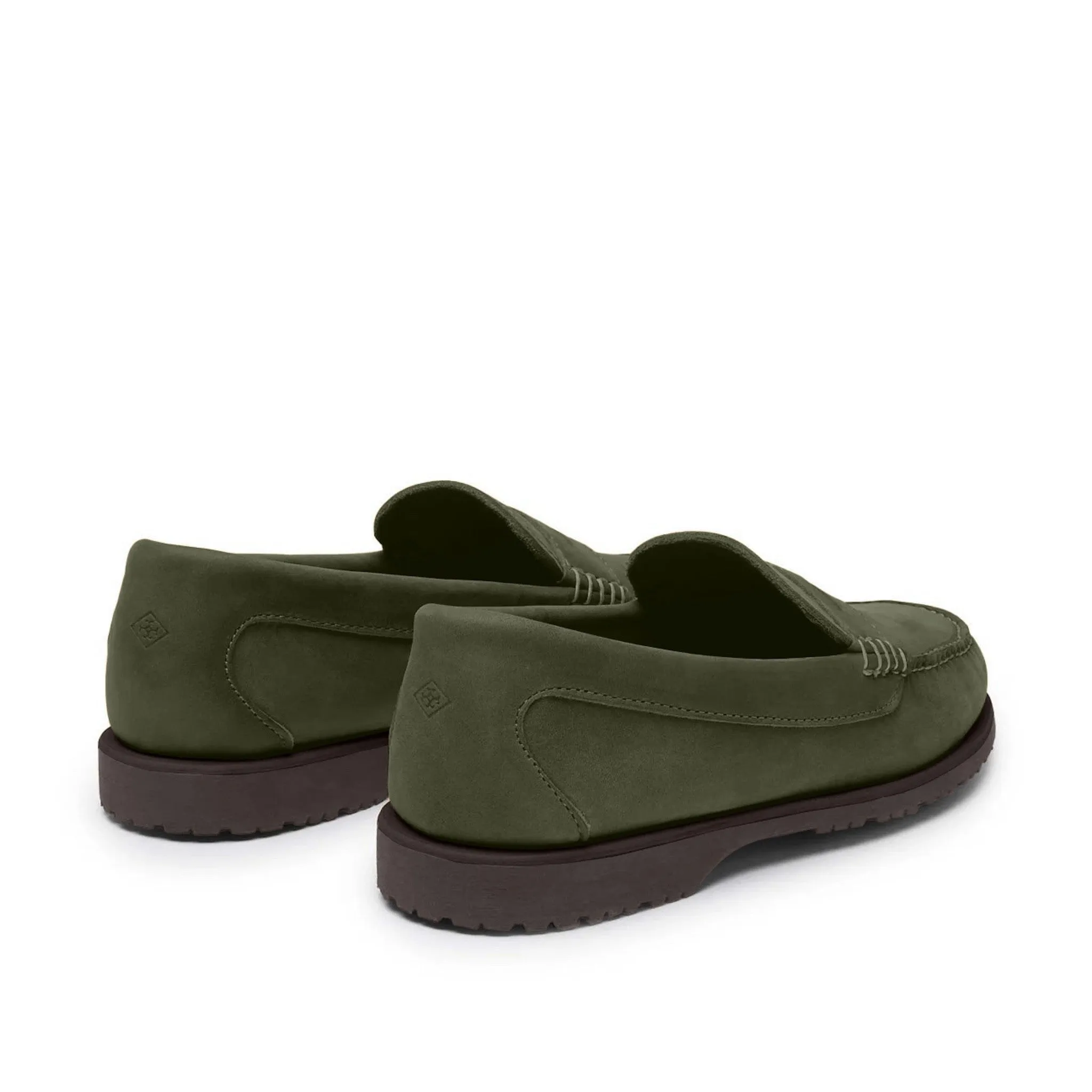 Men’s Penny Nubuck LE: Olive sold by Quoddy product image thumbnail 3
