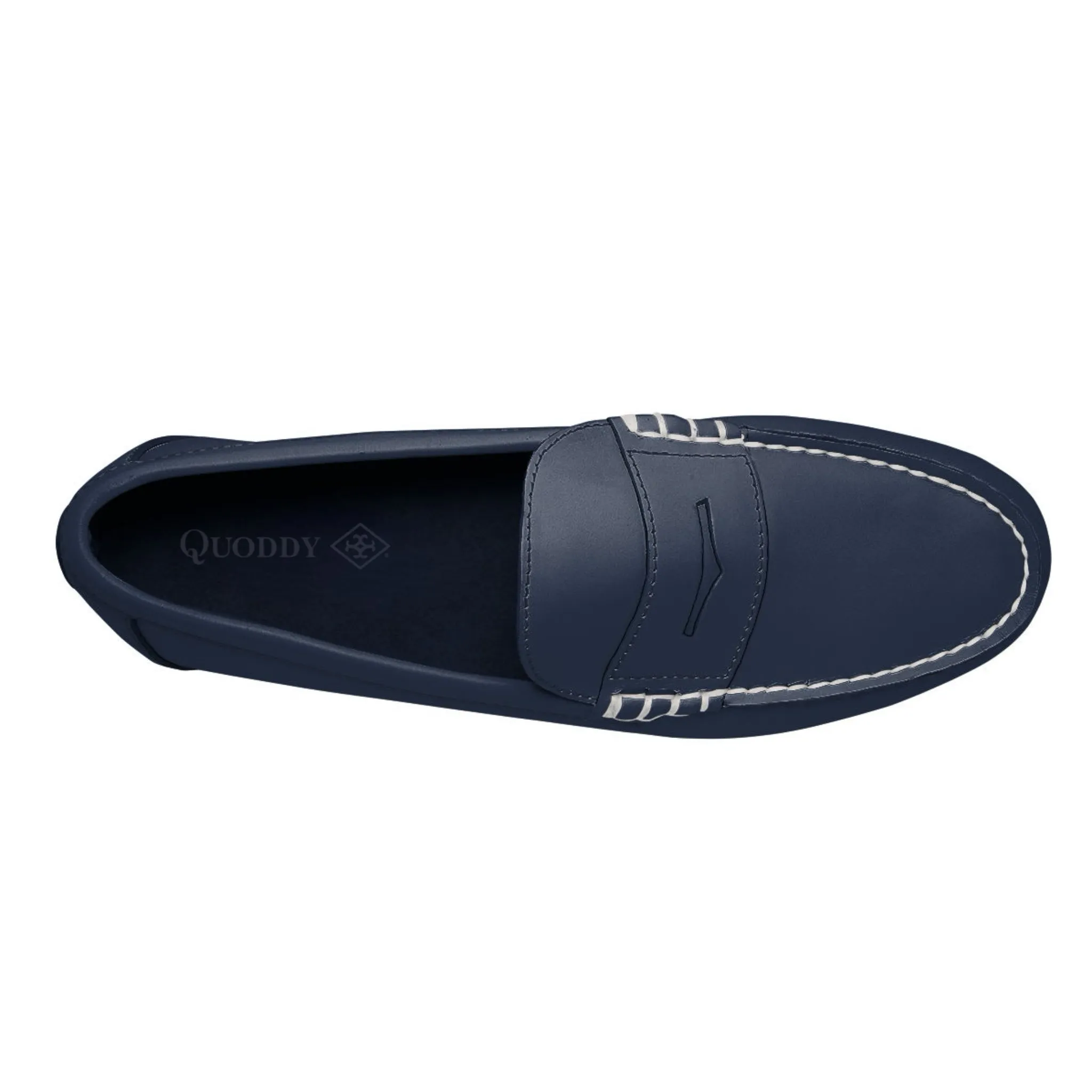 Men's Penny Loafer Classic LE: Navy sold by Quoddy product image thumbnail 2