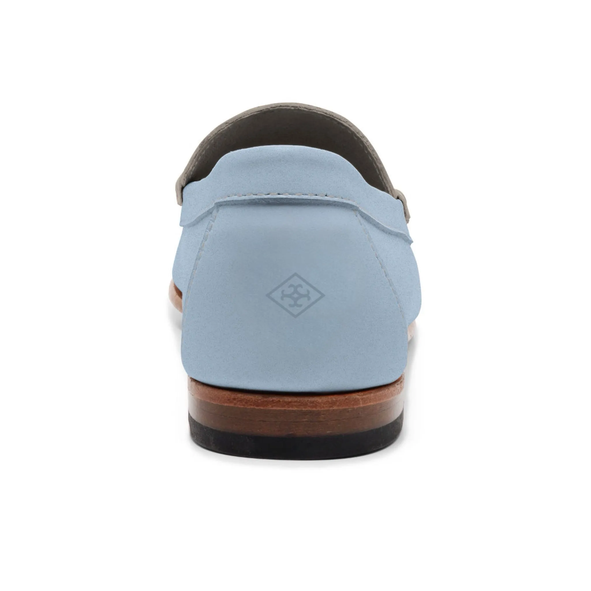 Men's Penny Loafer Classic LE: Light Blue/Grey/Ivory sold by Quoddy product image thumbnail 3