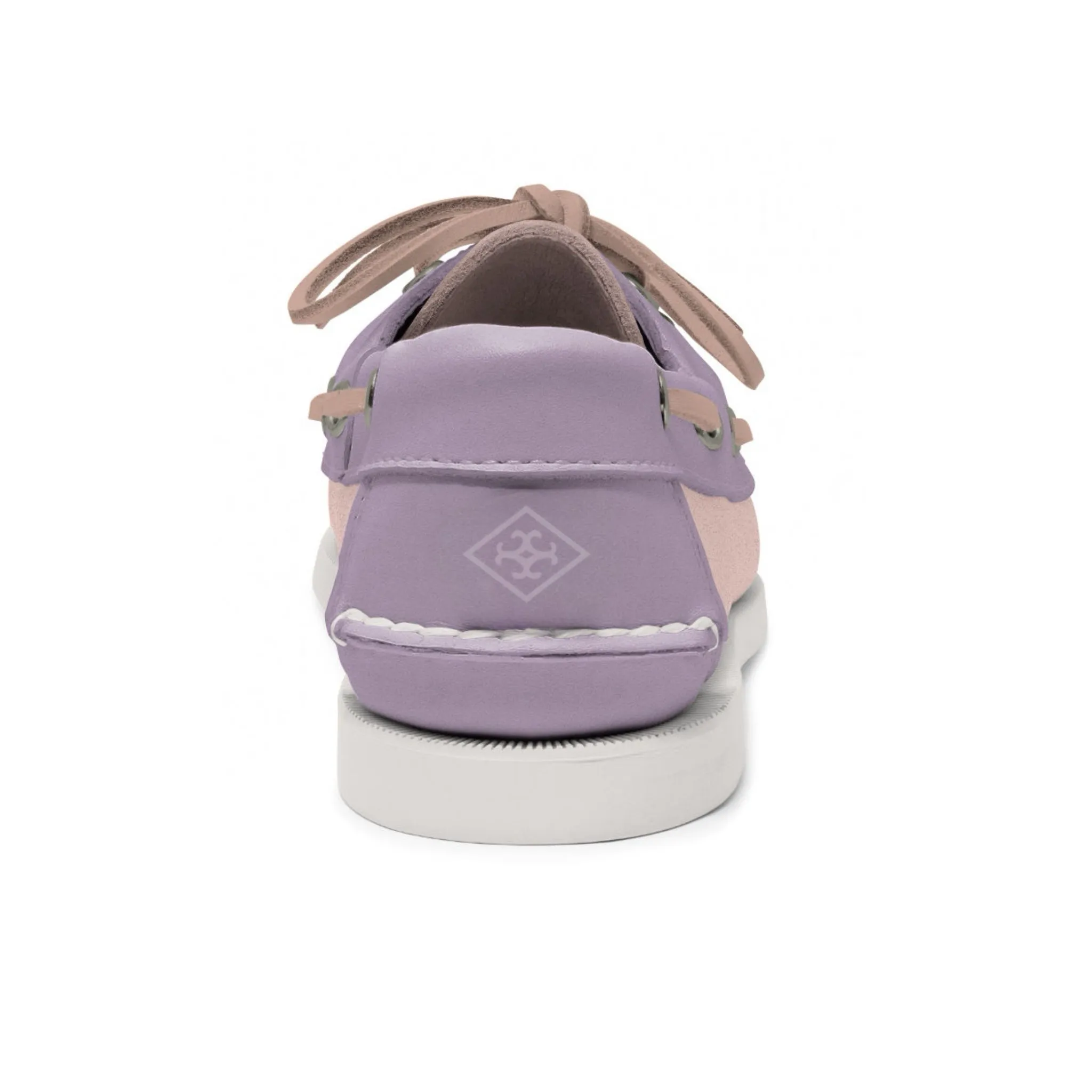 Women's 2 Eyelet LE Boat Shoe: Pink/Lavender sold by Quoddy product image thumbnail 3