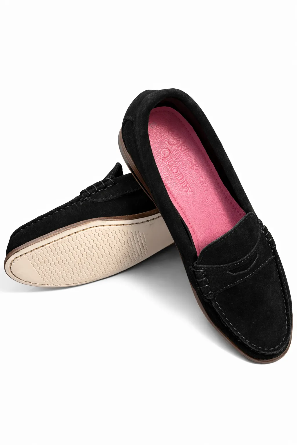KKB Penny Loafer: Black Suede sold by Quoddy product image thumbnail 4