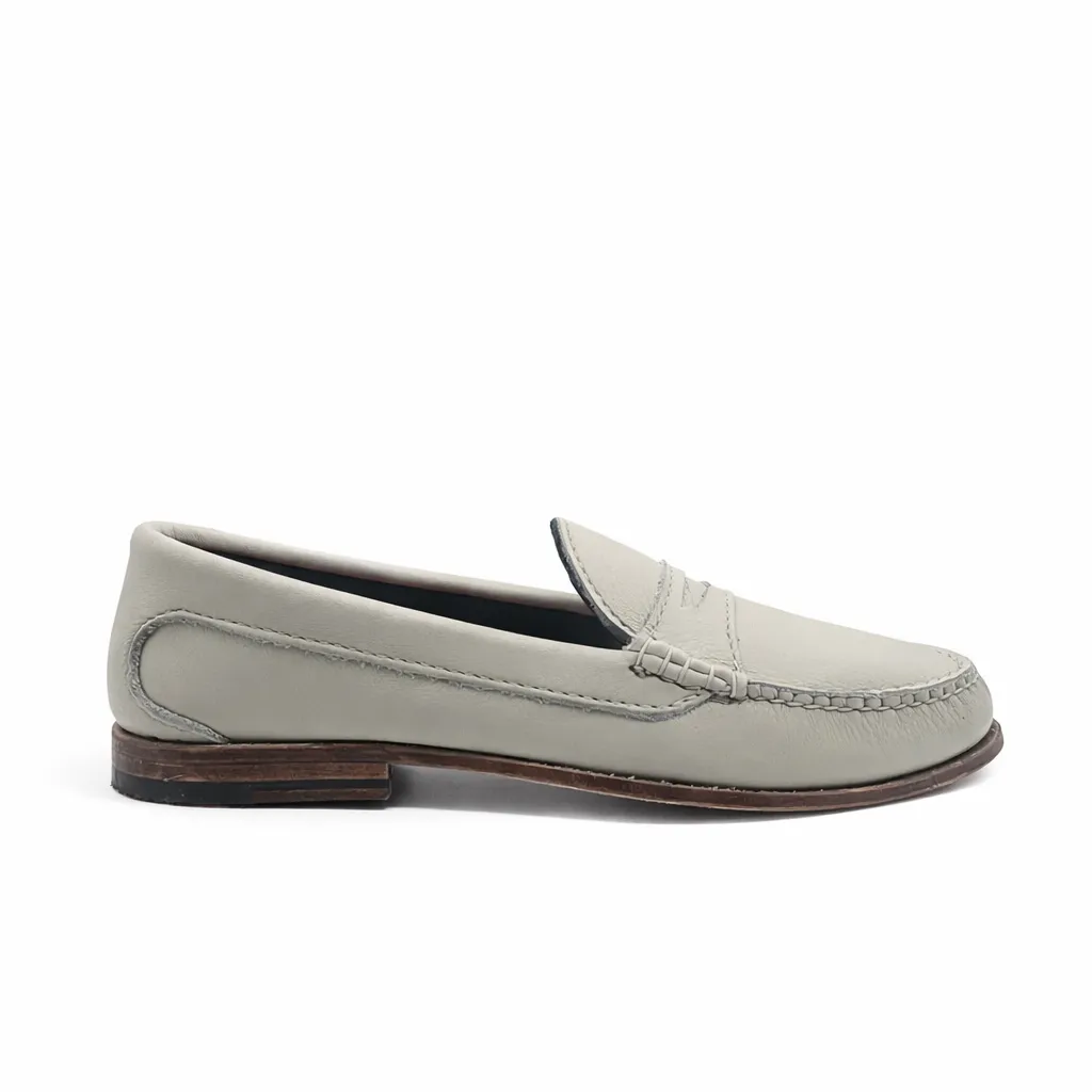 KKB Penny Loafer: Winter White Leather sold by Quoddy product image thumbnail 2