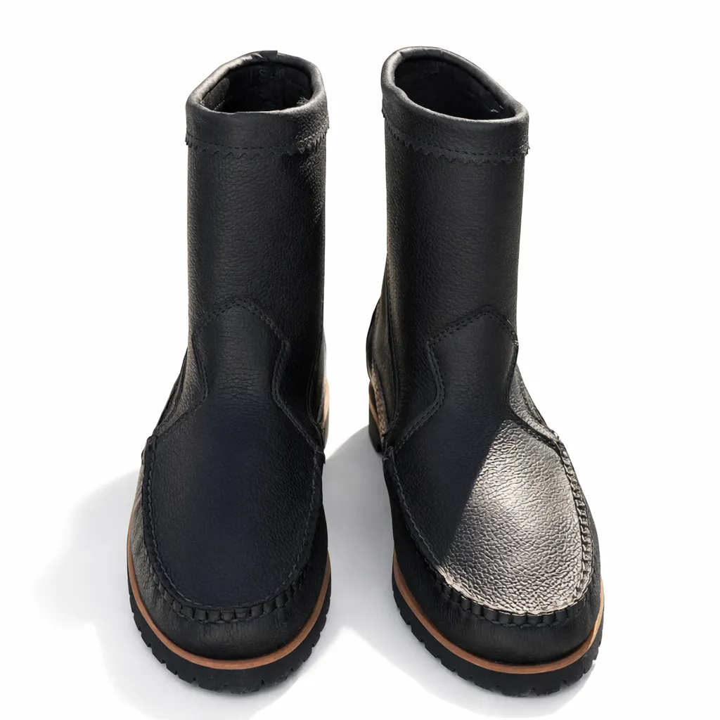 Men's Falmouth Pull On Boot - Grizzly Black sold by Quoddy product image thumbnail 4