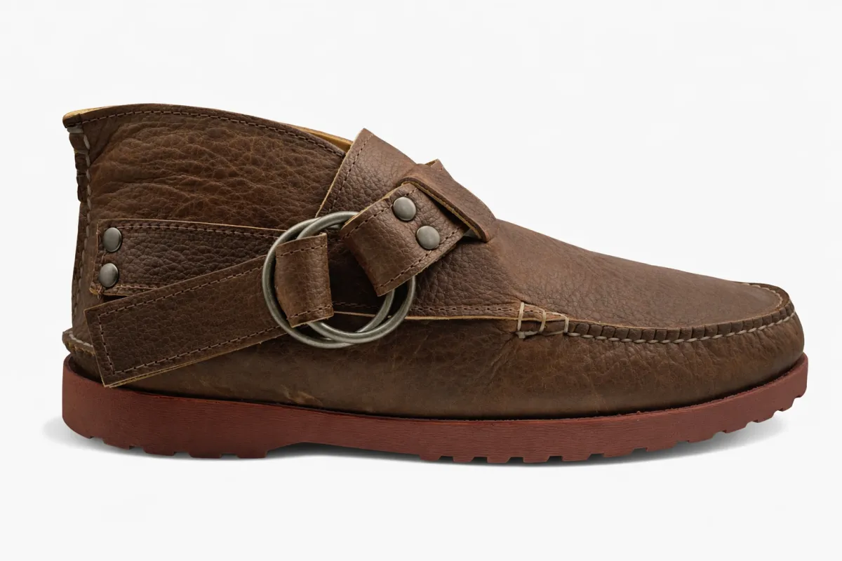 Mens LE Ring Boot / Grizzly Peanut made by Quoddy
