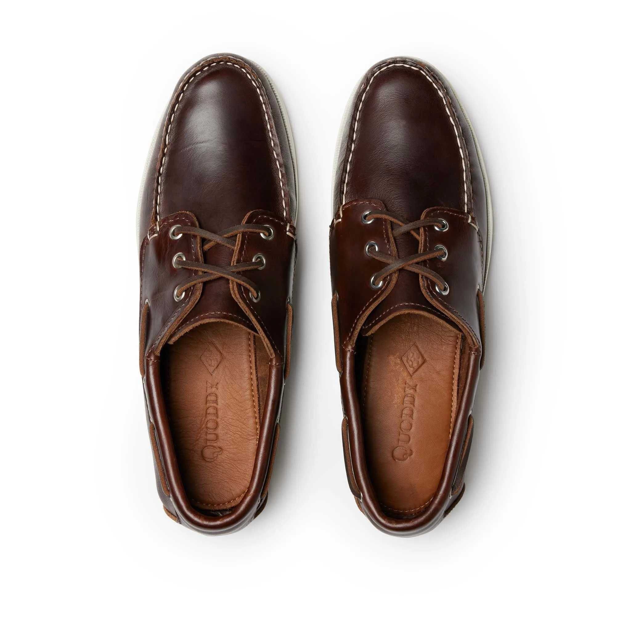 In Stock Men’s Quoddy Head Boat Shoe: Brown sold by Quoddy product image thumbnail 5