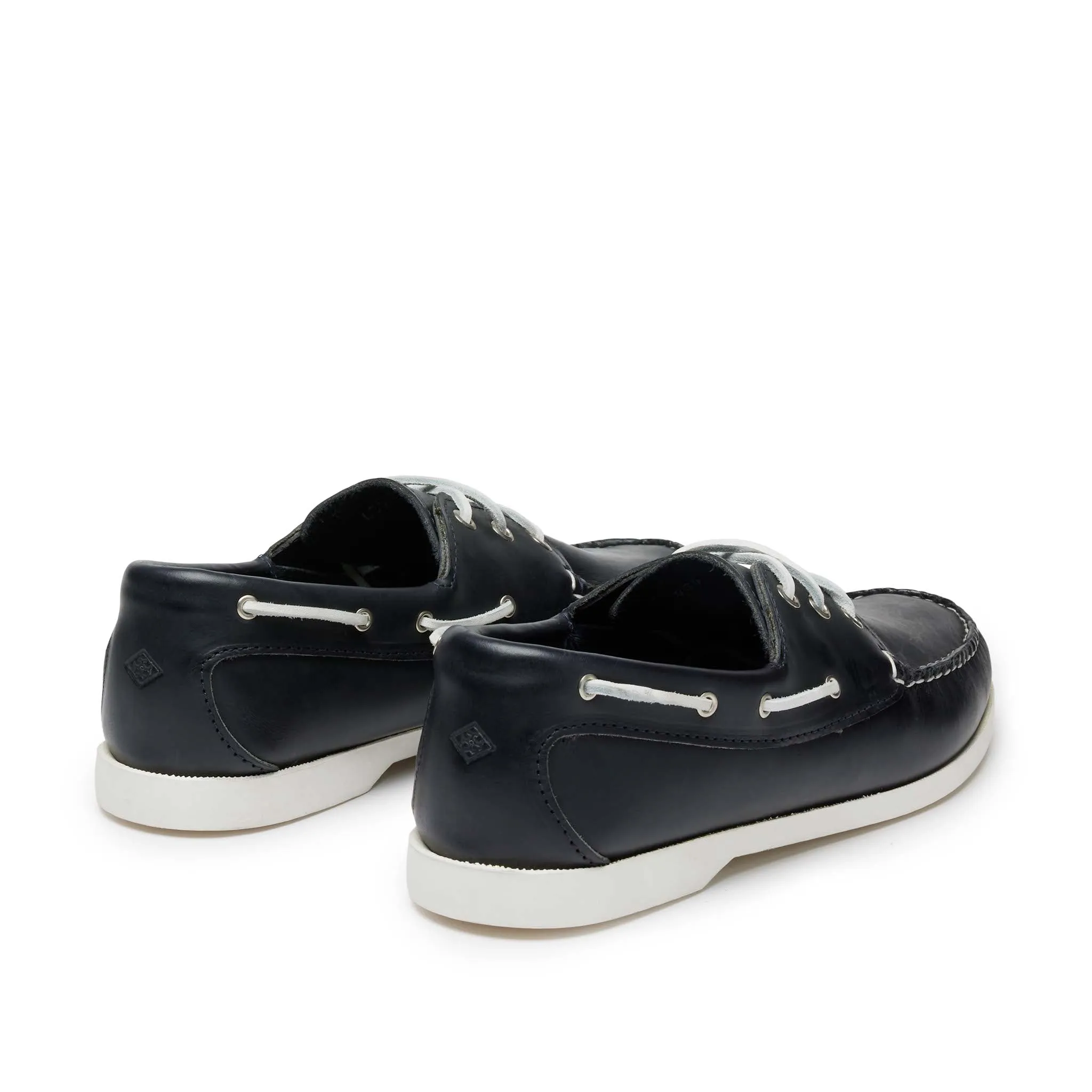 In Stock Men’s Quoddy Head Boat Shoe: Navy sold by Quoddy product image thumbnail 4