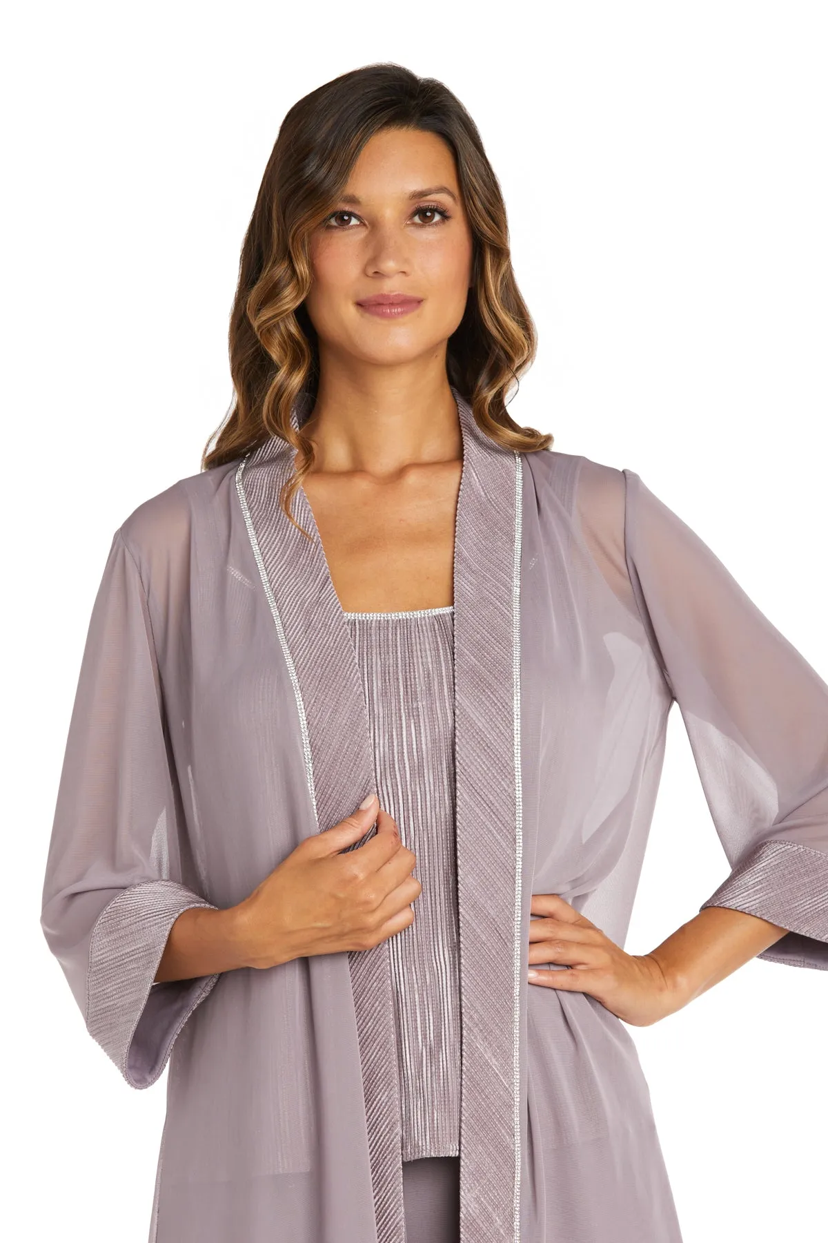 Three-Piece Pantsuit with Sheer Jacket sold by R&M Richards product image thumbnail 5