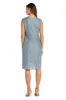 Lace Shift Dress with Pearl Embellishment - Petite sold by R&M Richards