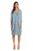Lace Shift Dress with Pearl Embellishment - Petite sold by R&M Richards