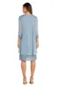 Lace Shift Dress with Pearl Embellishment - Petite sold by R&M Richards