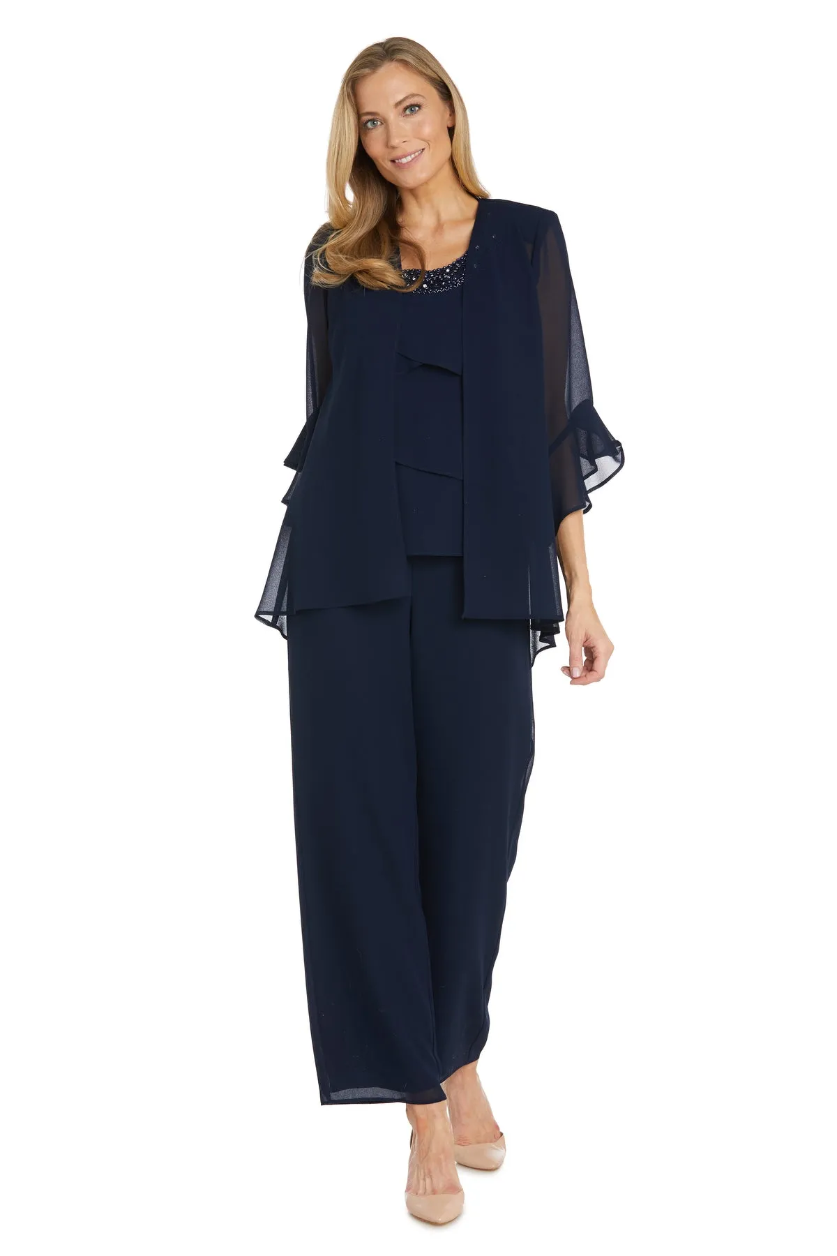 Three Piece Duster and Pantsuit Set sold by R&M Richards