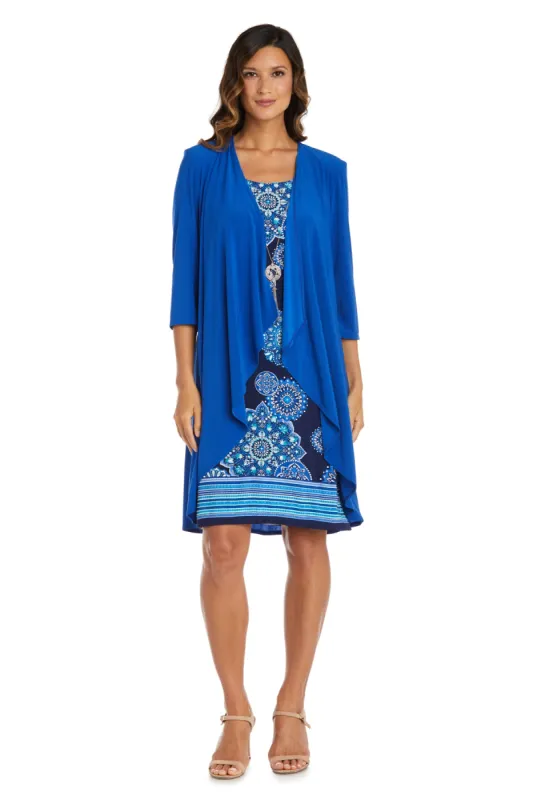 Two-Piece Puff Print Jacket Dress sold by R&M Richards