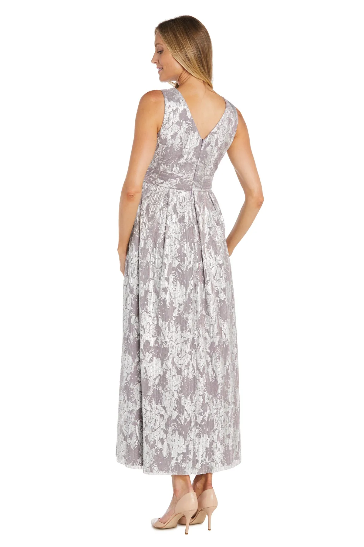 Elegant Metallic Printed Gown sold by R&M Richards product image thumbnail 2