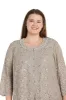 Lace Pantsuit with Pearl Neckline - Plus sold by R&M Richards