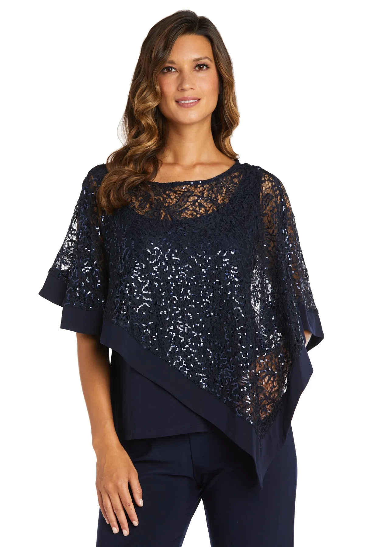 Asymmetric Poncho and Pant Set sold by R&M Richards product image thumbnail 3