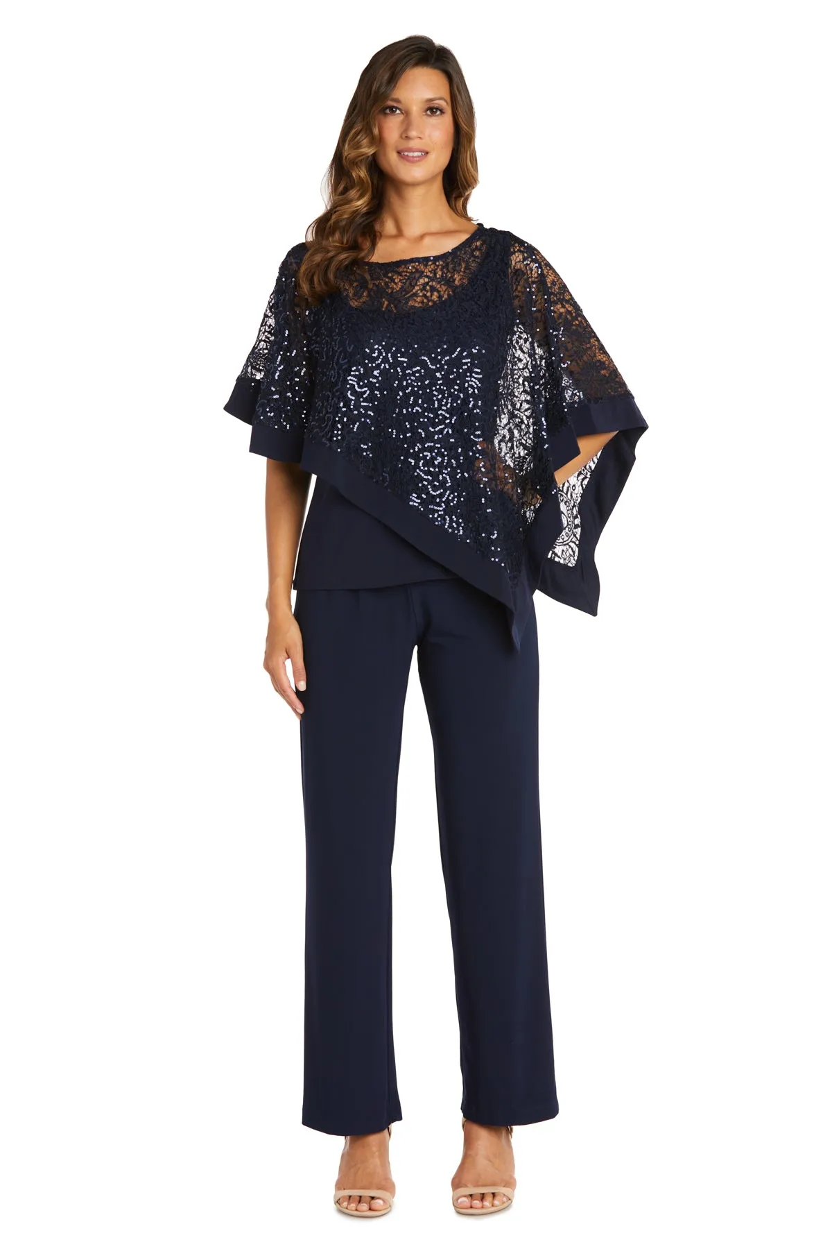 Asymmetric Poncho and Pant Set sold by R&M Richards