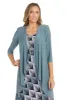Leafy Patterned Jacket Dress - Petite sold by R&M Richards