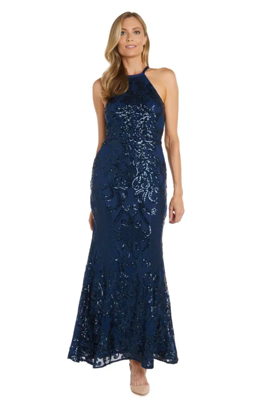 Sequined  Evening Gown sold by R&M Richards