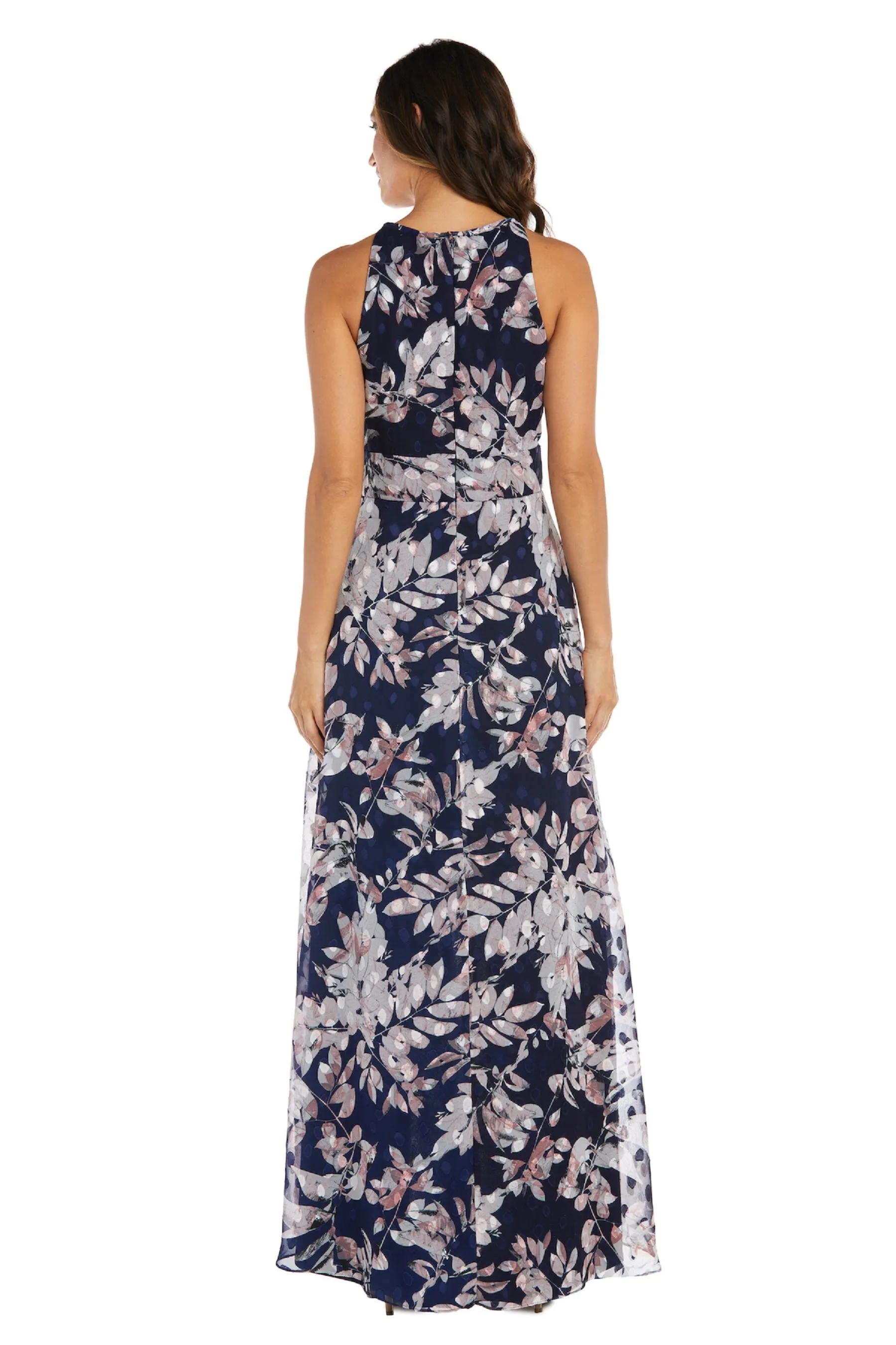 High-Low Dress with Rhinestone Waist Detail - Petite sold by R&M Richards product image thumbnail 2