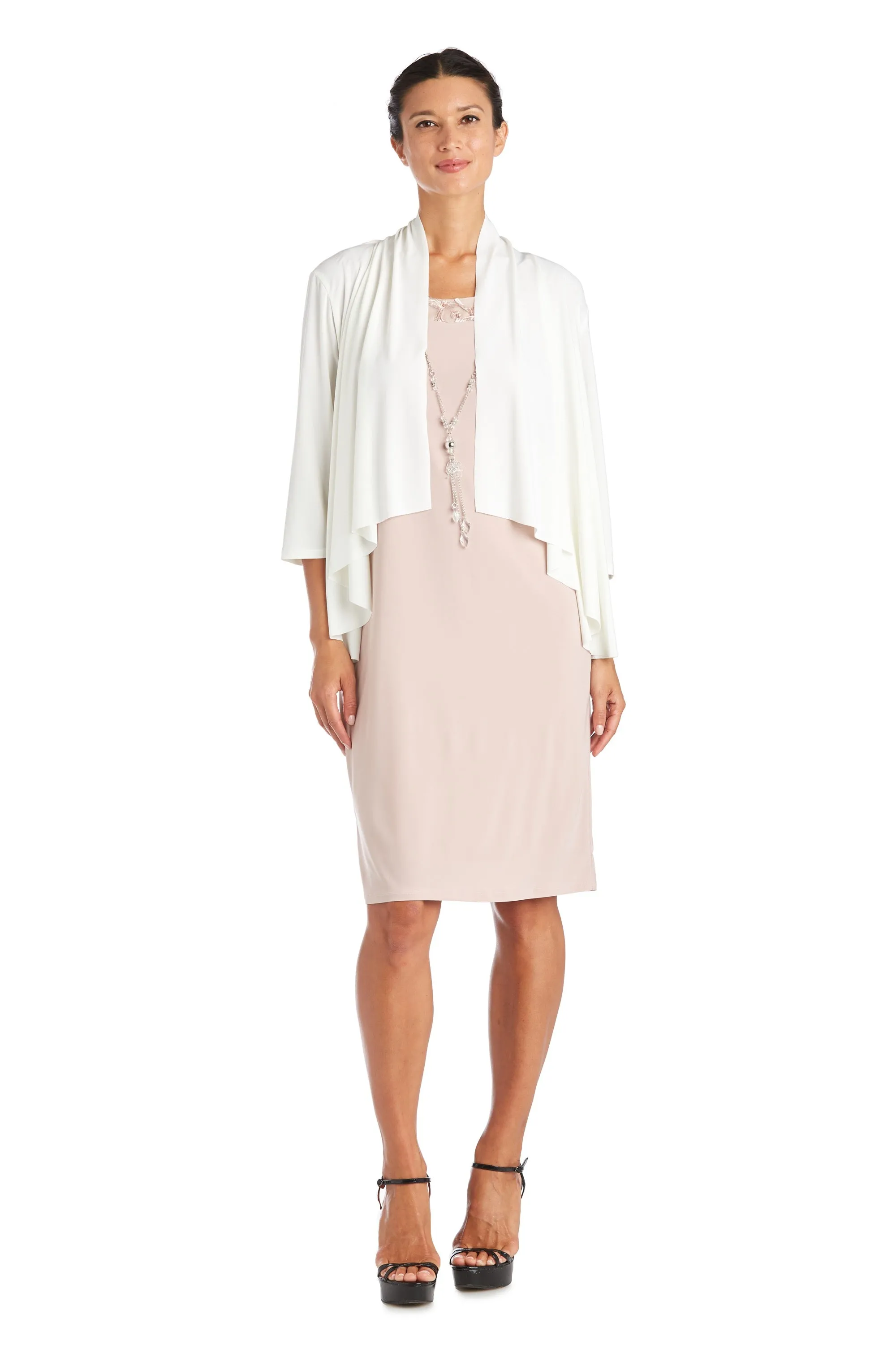 3/4 Sleeve Swing Shrug sold by R&M Richards product image thumbnail 2