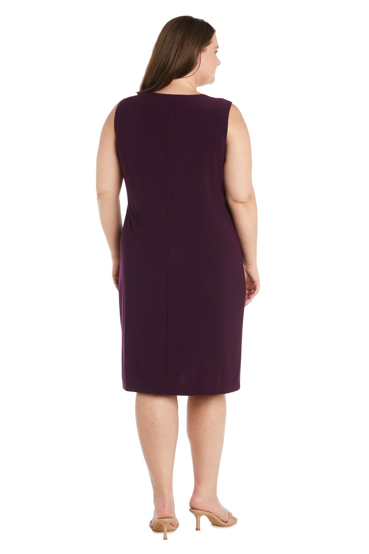 Printed Floral Daytime Jacket Dress - Plus sold by R&M Richards product image thumbnail 4