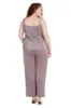 Three-Piece Pantsuit with Sheer Jacket - Extra Plus sold by R&M Richards