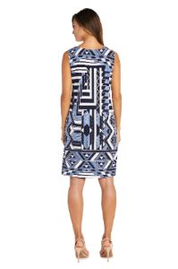 Puff Print Jacket Dress - Petite sold by R&M Richards