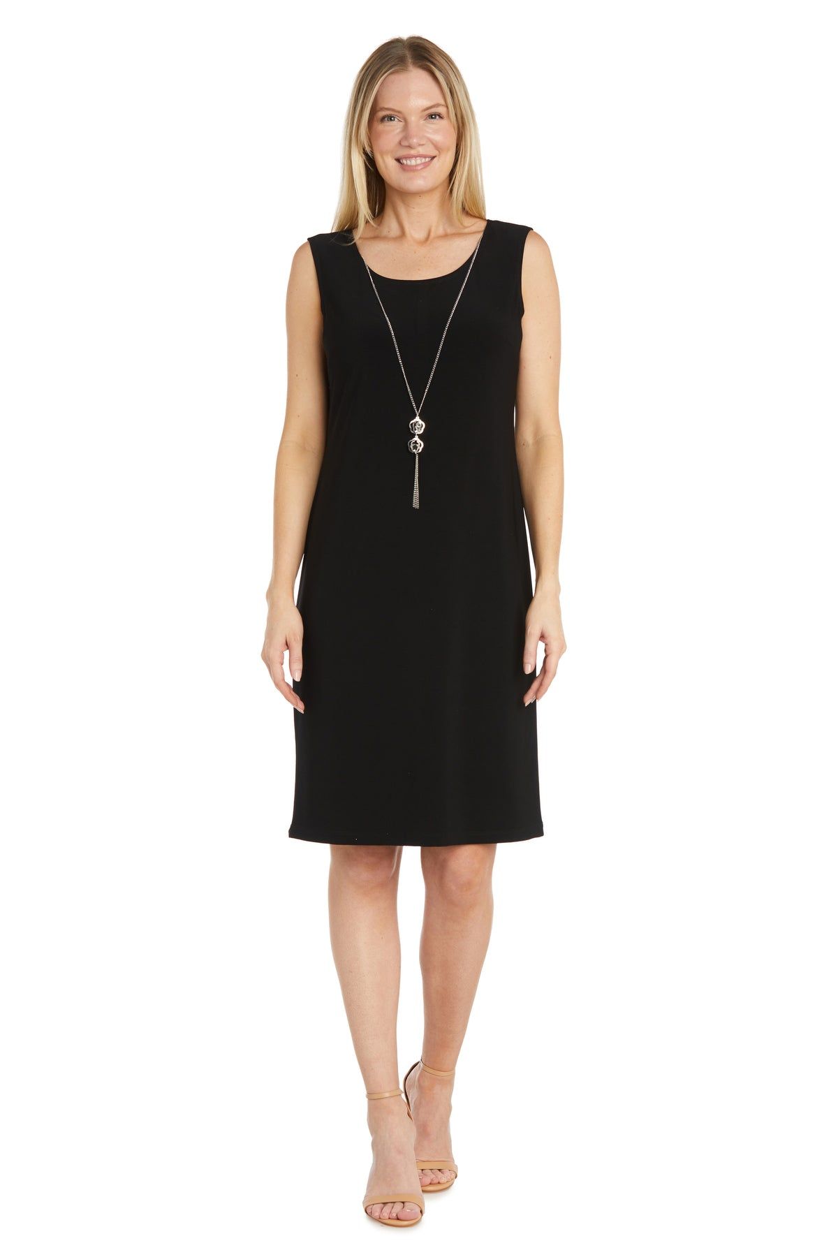 Floral Embroidered Mesh Jacket Dress sold by R&M Richards product image thumbnail 3