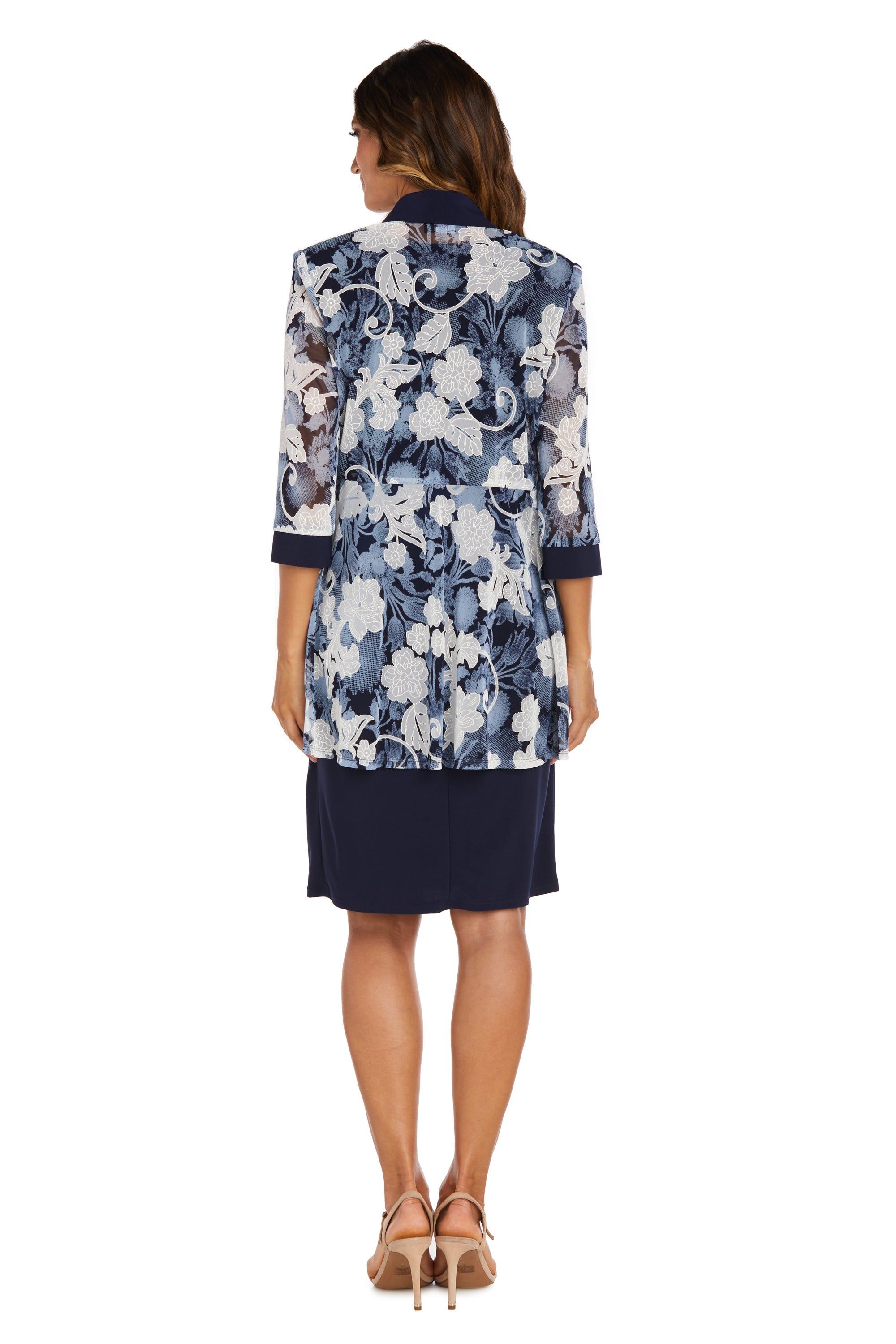 Two-Piece Printed Jacket and Dress Set sold by R&M Richards product image thumbnail 2