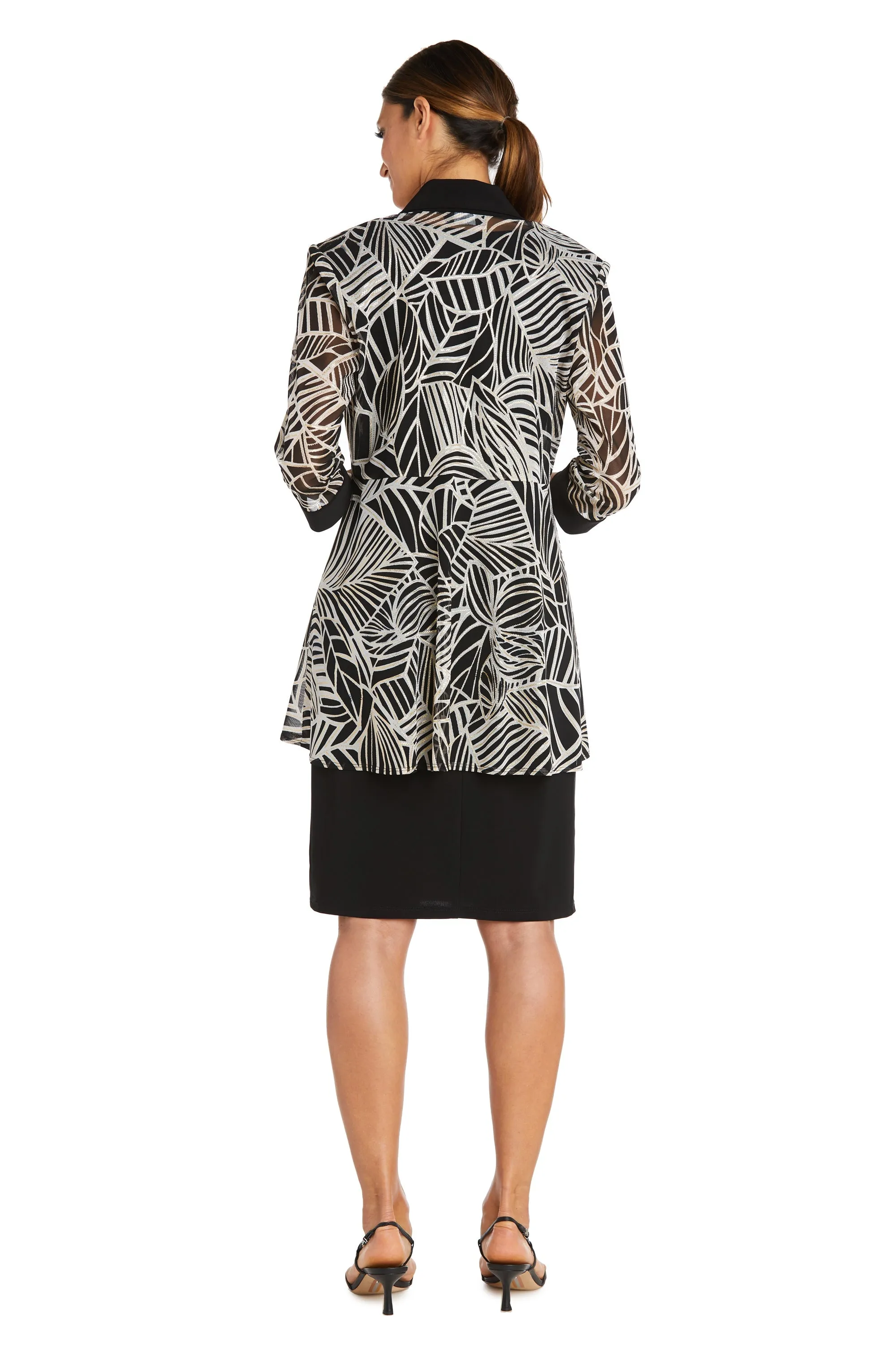 Two Piece Printed Jacket and Dress Set sold by R&M Richards product image thumbnail 2