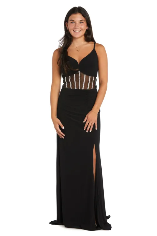 Jemma Rhinestone Corset Gown sold by R&M Richards
