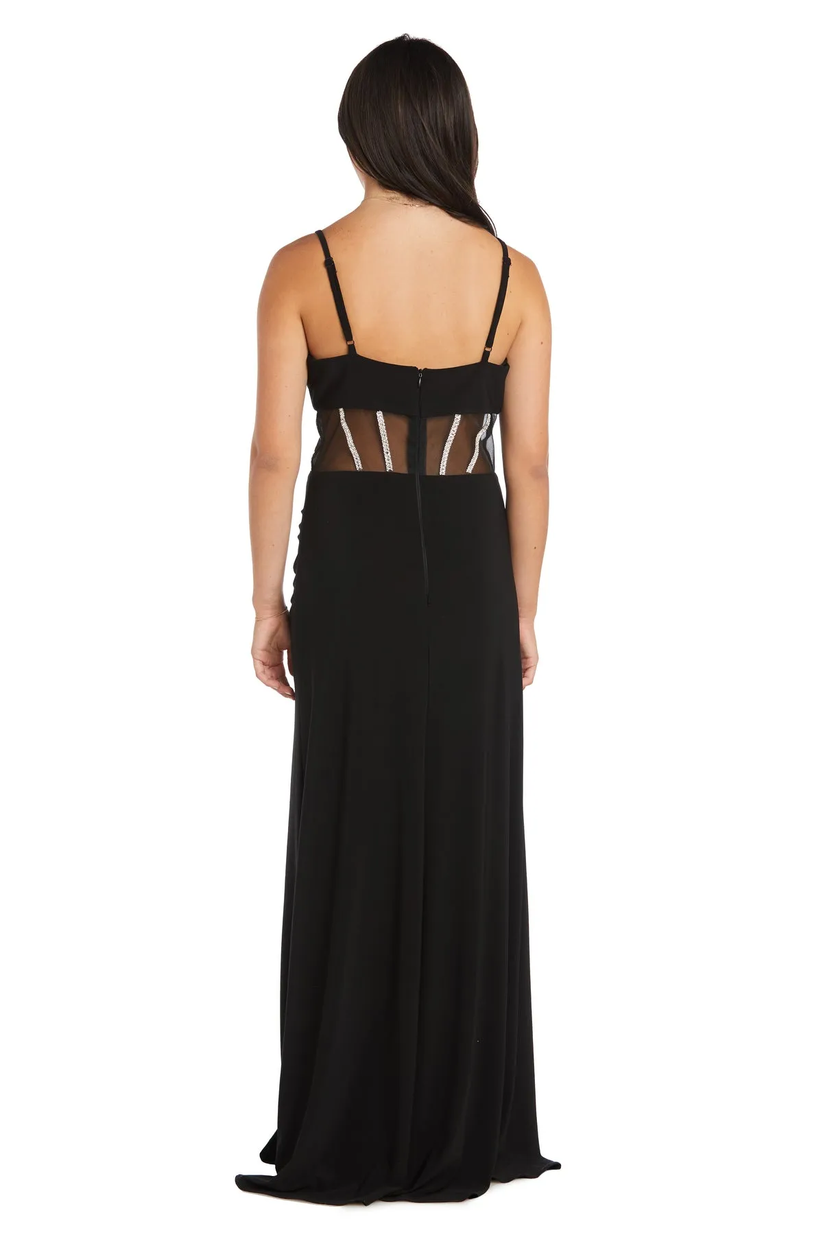 Jemma Rhinestone Corset Gown sold by R&M Richards product image thumbnail 2