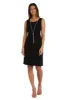 Two-Piece Sequin Swirl Jacket Dress  - Petite sold by R&M Richards